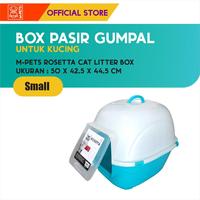 Gambar M-Pets Rosetta Cat Litter Box Small / Kandang Pasir Gumpal Kucing dari M-Pets Volk Pets Indonesia Kota Tangerang 3 Tokopedia