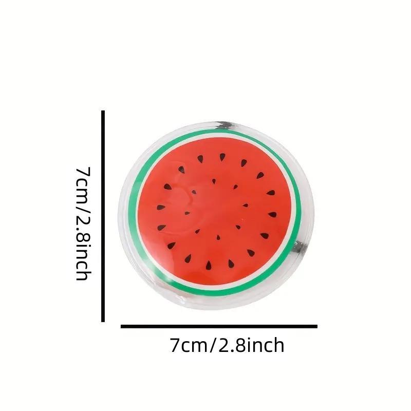 Reusable Gel Eye Patch, 2 Pairs Fruit Design Eye Mask, Eye Care Tool for Eye Relaxation, Eye Care Supplies for Home, Travel, Work 1