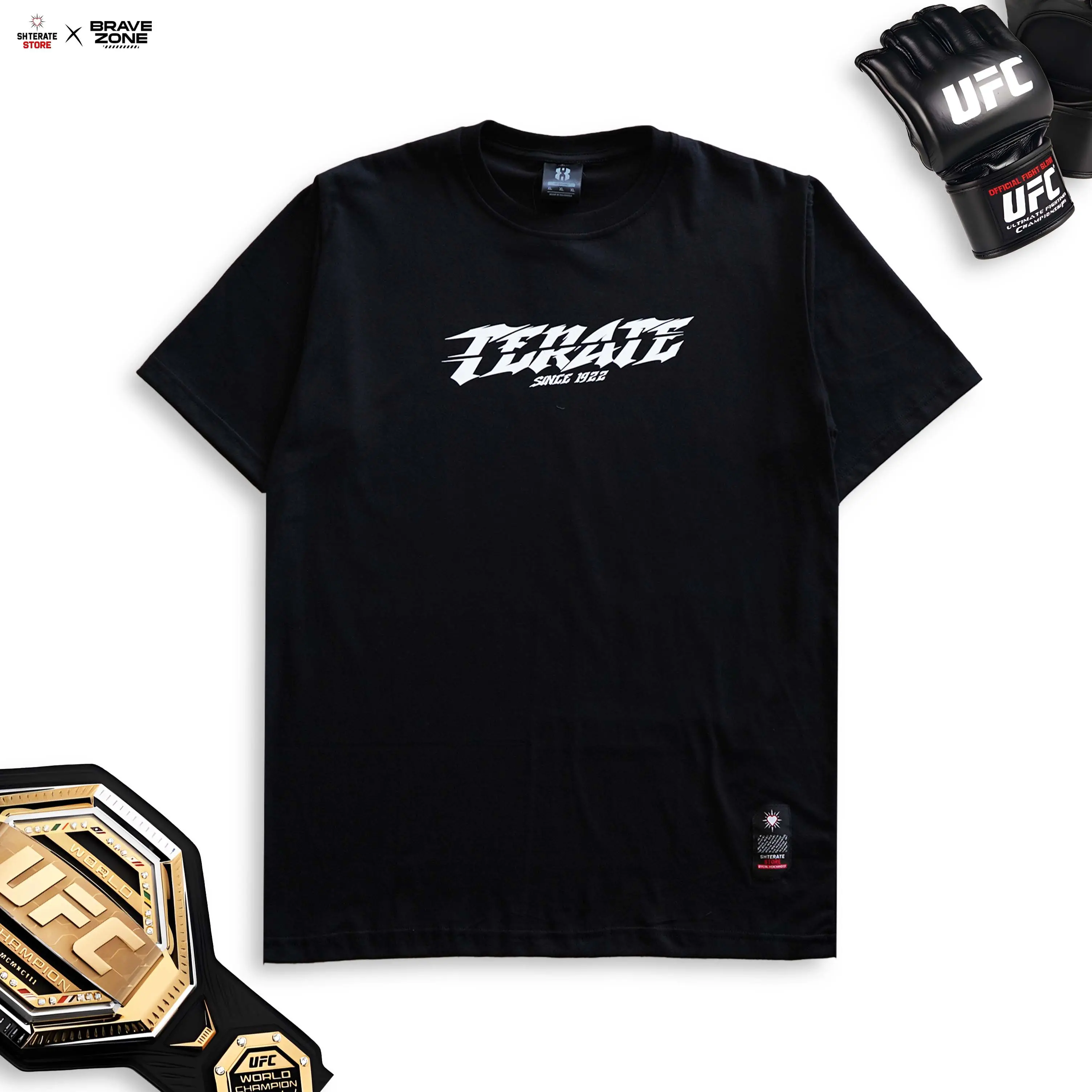 KAOS PSHT 24S | T-SHIRT SH TERATE SLASH - HITAM