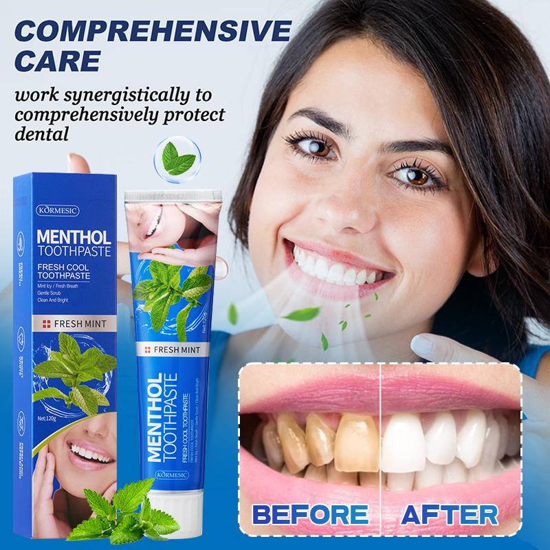 Teeth Whitening Toothpaste Peppermint Food Graded Healthy Remove ...