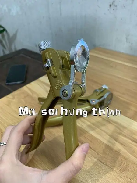 KÌM MỞ CƯA KÈM KÍNH LÚP - 1 KÌM cao cấp -được sử dụng cho lưỡi cưa gỗ 2