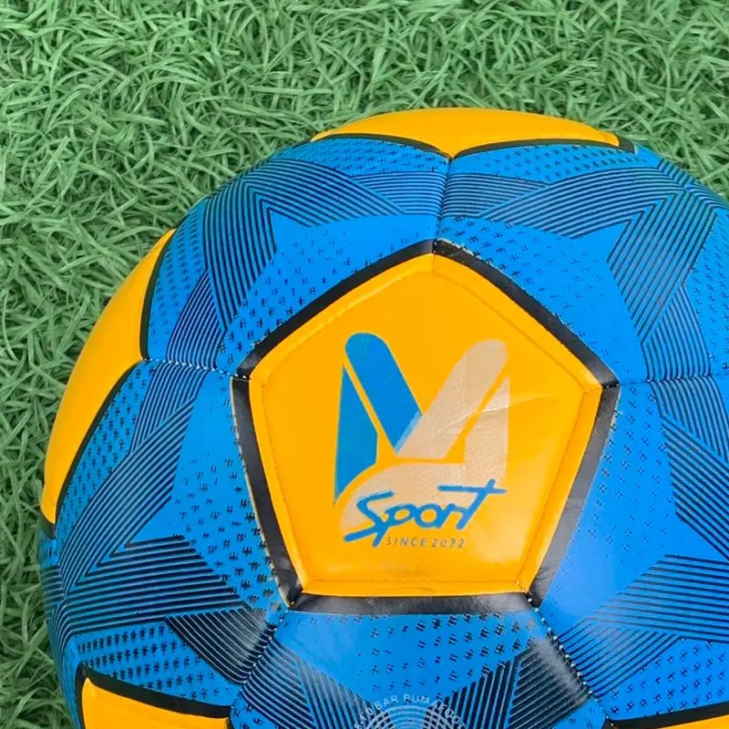 Bola Futsal Size 5 Design Garlitz Yellow Blue [Bola Murah] 1