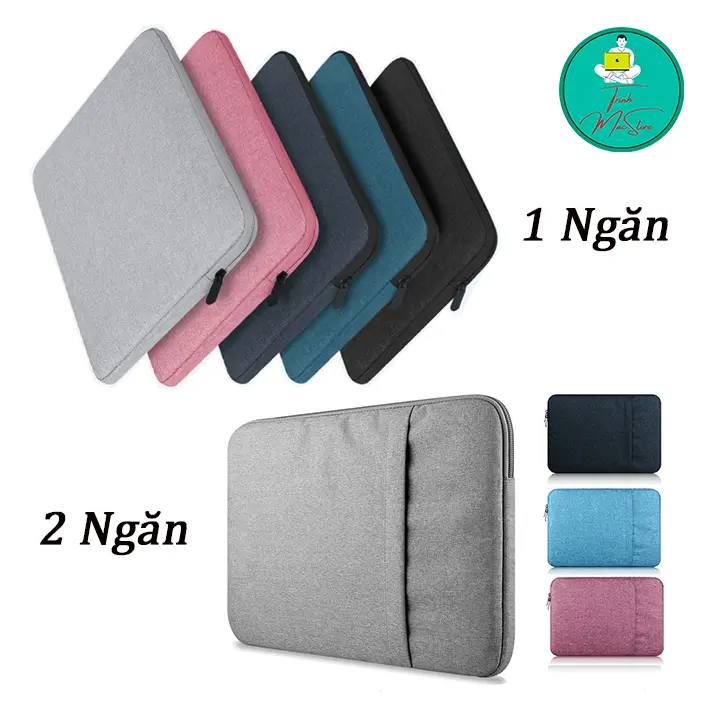 Túi Đựng Laptop Macbook Chống Sốc Chống Thấm Nước Chuẩn Size Dành Cho Máy Tính 12-15.6 inch Macbook Air Pro M1