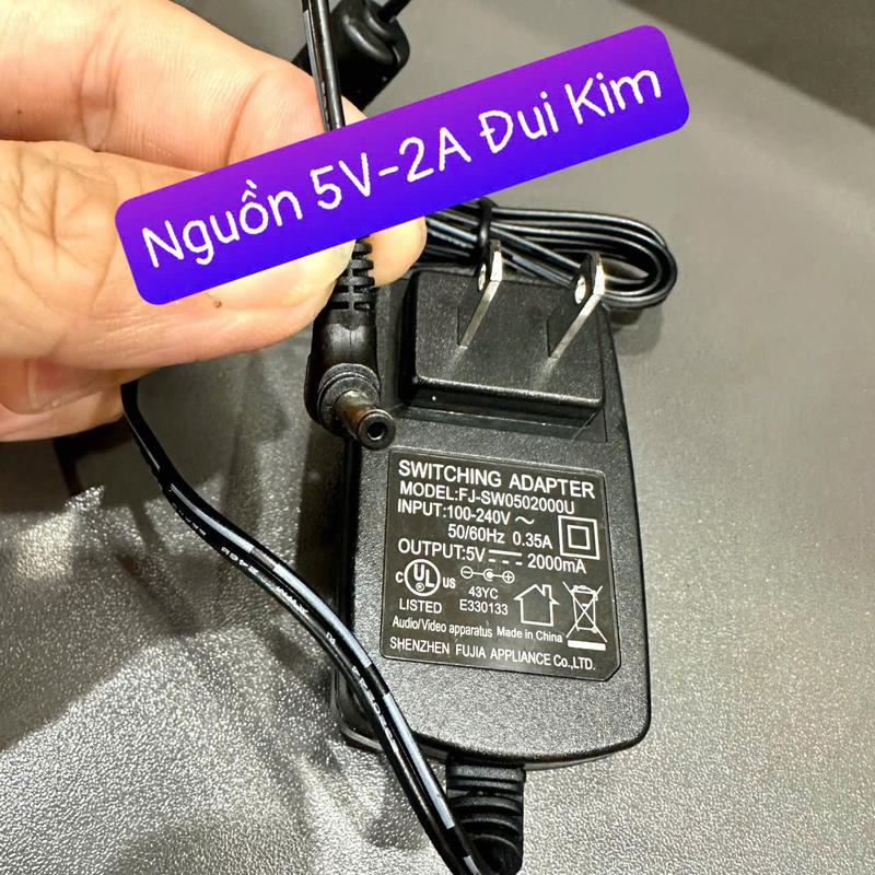 Product Introduction of Nguồn 5V - 2A Đui Kim Hoặc Đui Dẹt Micro USB Dùng Cho Camera Yoosee , Imou, Ezivz, Dahua, Carecam 9