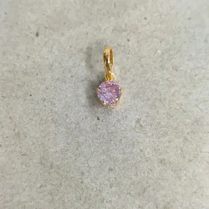 liontin mata 1 pink 1/2 gram emas muda
