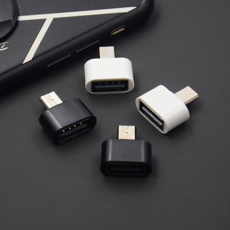 Bộ chuyển đổi OTG cho điện thoại di động, đầu đọc thẻ USB USB2.0 sang Type-C, Micro Android