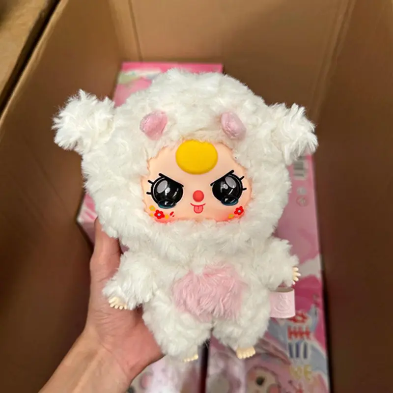 Hộp Búp Bê Mù Nhồi Bông Ba V3, Búp Bê Dễ Thương, Đồ Chơi Hợp Xu hướng Quà Tặng, Đồ Trang Trí Để Bàn, Đồ Trang Trí, Thích Hợp Cho Bé 5