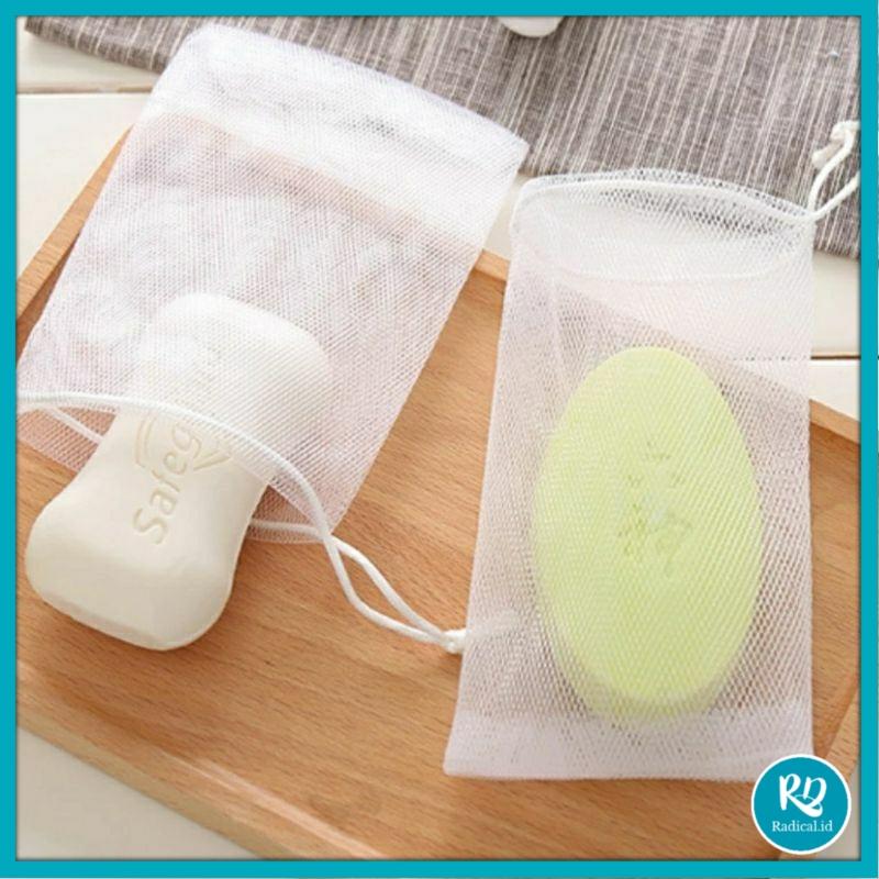 RD Kantong Jaring Busa Sabun / Pouch Sabun / Jaring Busa / Jaring ...