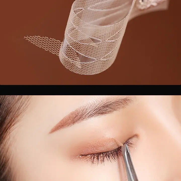 Set kích mí lưới tàng hình KELI Eyelid Stick dạng cuộn, sẵn nhíp và keo dán 4