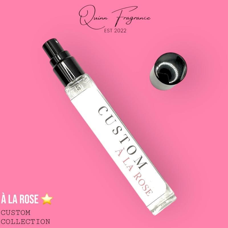 Nước Hoa Nữ QUINN FRAGRANCE - CUSTOM À LA ROSE chai 10ml - 30ml Phong Cách Tinh tế, Nữ tính, Sang trọng Hương Hoa hồng, Bergamot, Hoa violet, Gỗ tuyết tùng