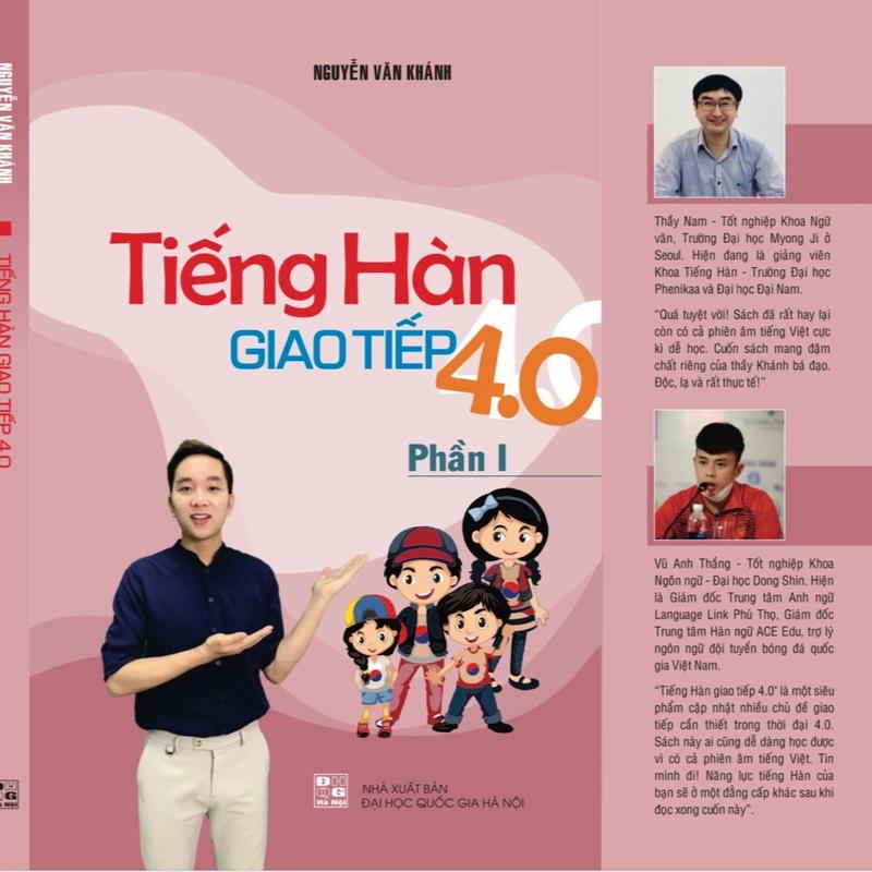 Sách Tiếng Hàn giao tiếp 4.0 - Phần 1 (In màu)