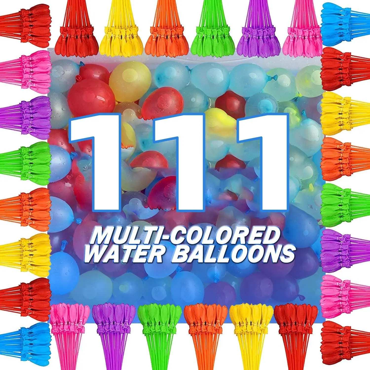 Water Balloon Toy, 111pcs/set Fast Injection Toys, Fun Outdoor Toy for Kids & Adults