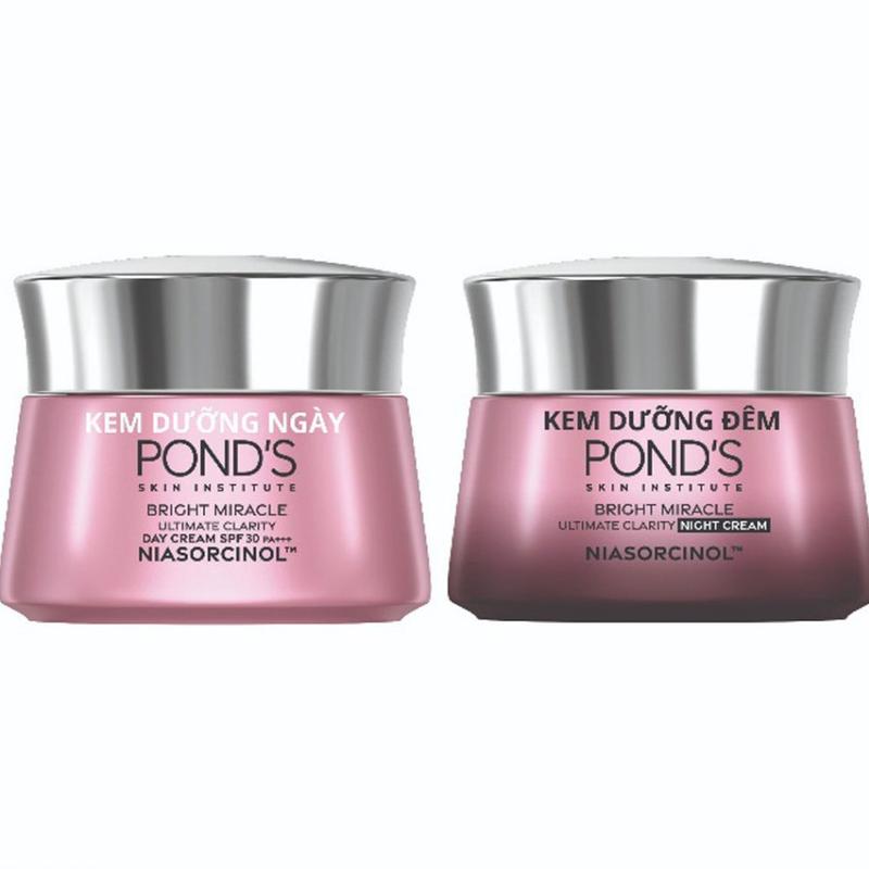  Kem dưỡng da đa tầng trắng hồng rạng rỡ Ngày và Đêm Pond’s White Beauty 30G 