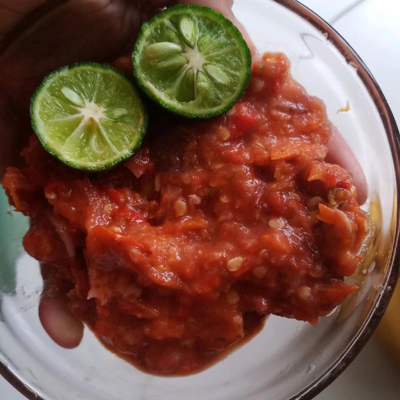 terasi merah tabur asli garut 200gr viral Cemilan Udang Asin 6