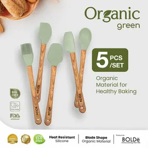 BOLDe Organic Utensil set 5pcs - Baking Set