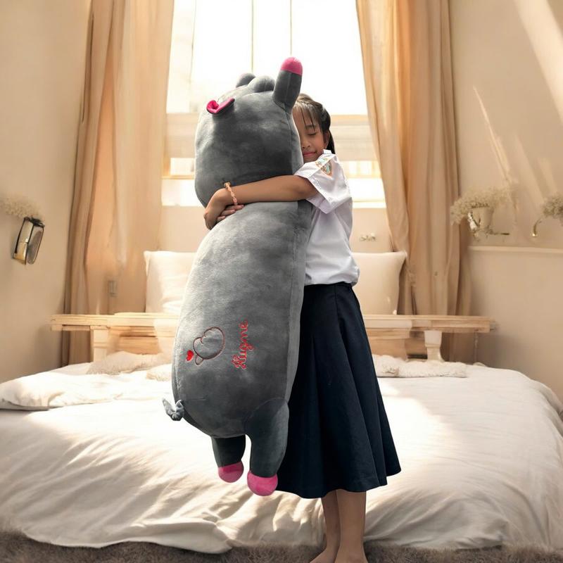 Gấu bông heo mắt híp size nhiều màu heo ngủ gật lợn cực xinh mền mịn Toy thú nhồi bông đồ chơi phát nhạc Thú Bông gaubong to heo híp