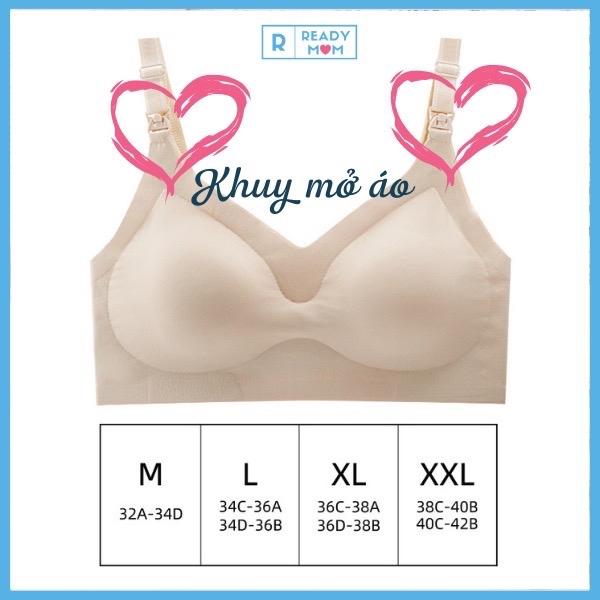  Áo Lót Bầu | Áo Lót Cho Con Bú | Vải Su Mềm Mát | Đệm Rời | Không Gọng | R10 Hàng Trung Quốc 