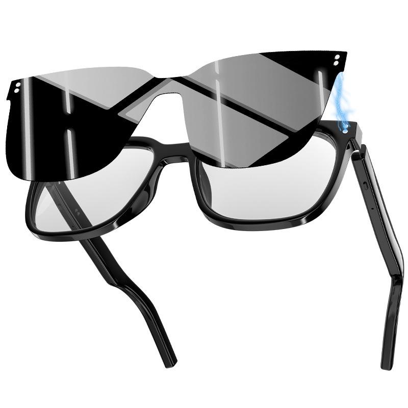 M10A Smart Bluetooth Glasses: Magnetic Polarized Dual Lenses, Multi-Functional Audio & Calling for Outdoor Sports - Image 5