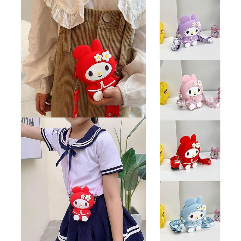 Product Introduction of Túi Đeo Vai Trẻ Em, Thiết Kế Hoạt Hình Dễ Thương, Túi Đeo Chéo, Hợp Xu hướng, Thích Hợp Cho Bé Gái Và Trẻ Em, Lý Tưởng Cho Quà Tặng Thay Đổi, S1F9 19