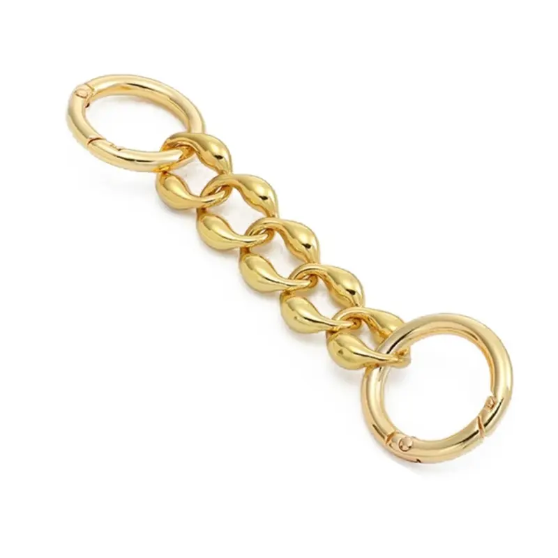 NINGC Metal Bag Chain Straps Extender Replacement Purse Chain Strap Extender for Bags