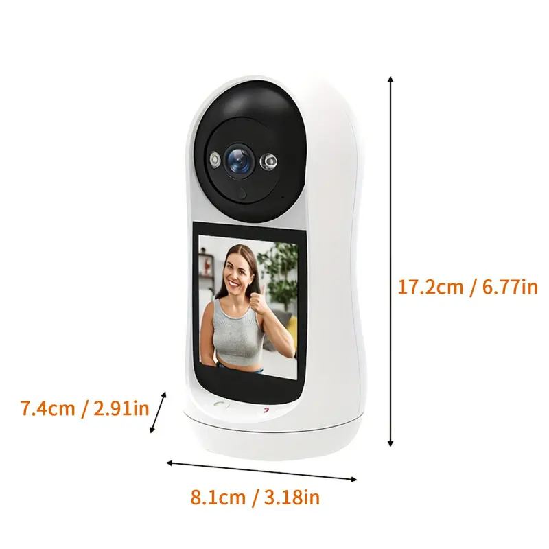 1080P HD Smart Security Camera, USB Powered WiFi Camera with Night Vision, Motion-Detection Camera with Two-Way Audio for Home Surveillance 1