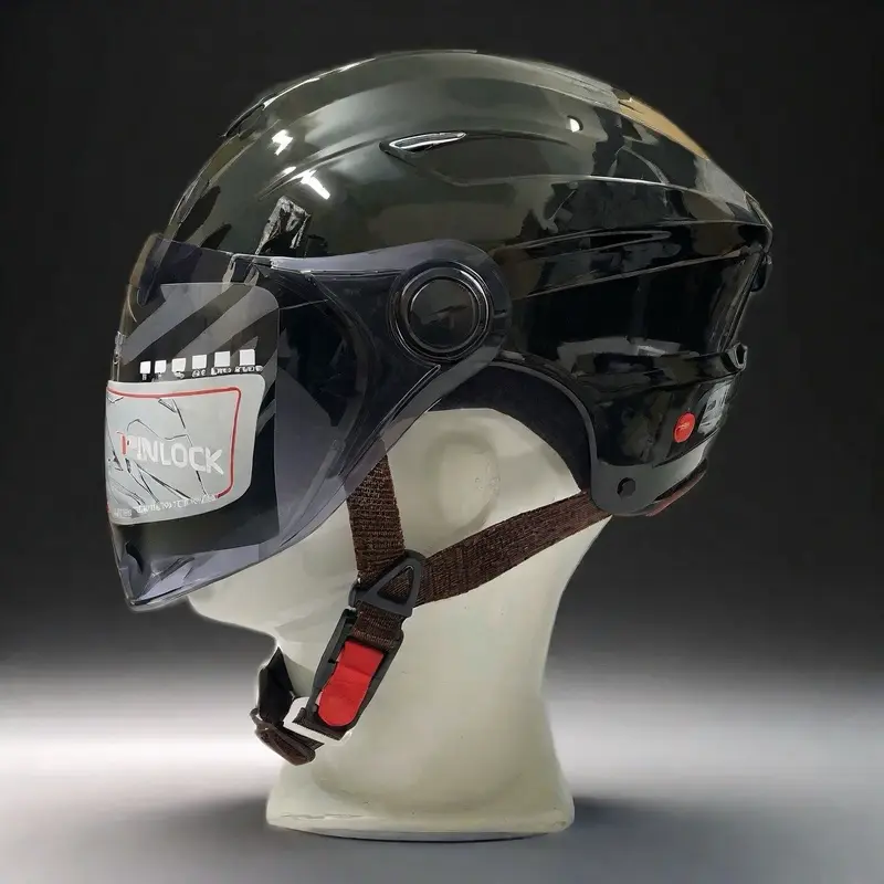 Mũ bảo hiểm nam Sundy A25KD kính dài kiểu thể thao - Helmet Phụ Kiện 5