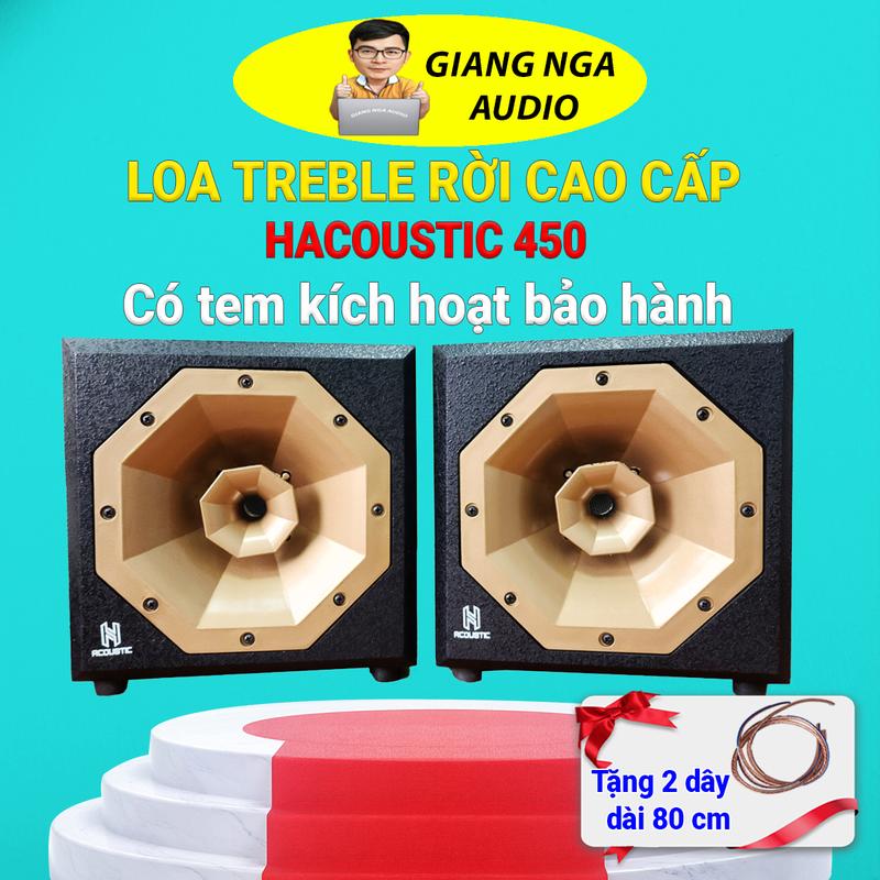 [Tặng kèm dây kết nối] Đôi Loa Treble Rời HACOUSTIC 450W loa Nghe Nhạc công suất lớn