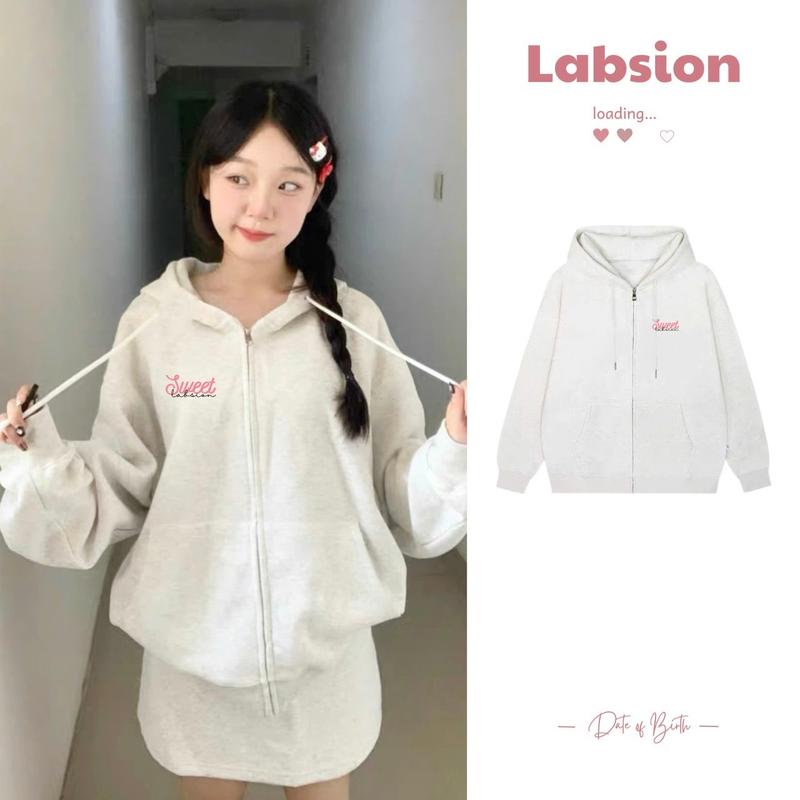 Áo nỉ SWEET chất nỉ ép Hàn by Labsion