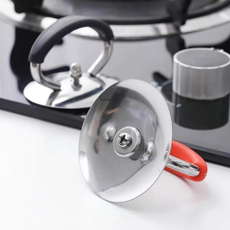 Product Introduction of Tay cầm nắp nồi đa năng có vít - Tay cầm silicon bằng thép không gỉ - Chịu nhiệt, Chống bỏng, Chống trượt -BEETT 6