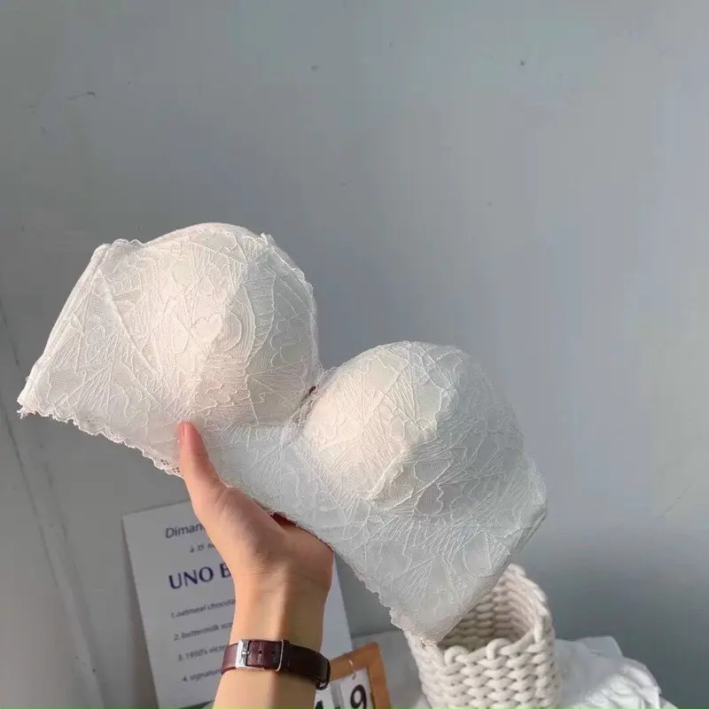 Áo lót Nữ Cup ren chống tụt không dây M51. 3