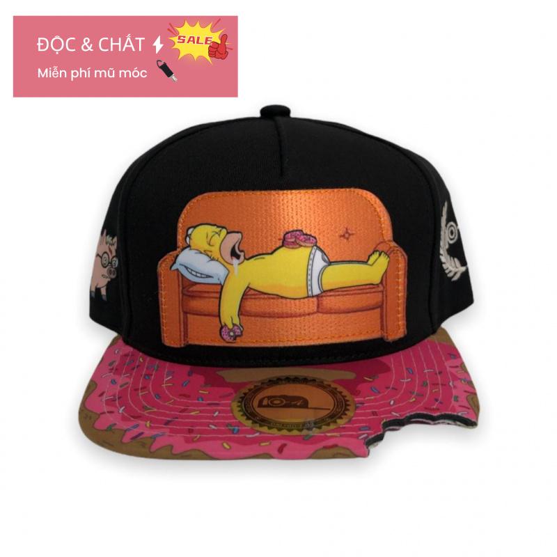 Mũ Bóng Chày Hoạt Hình, Phong Cách Unisex Dành Cho Người Lớn, Bán Buôn, Mũ Vành Phẳng Có Thể Điều Chỉnh, Mũ Snapback, Hàng Mới Về, Phong Cách Âu Mỹ