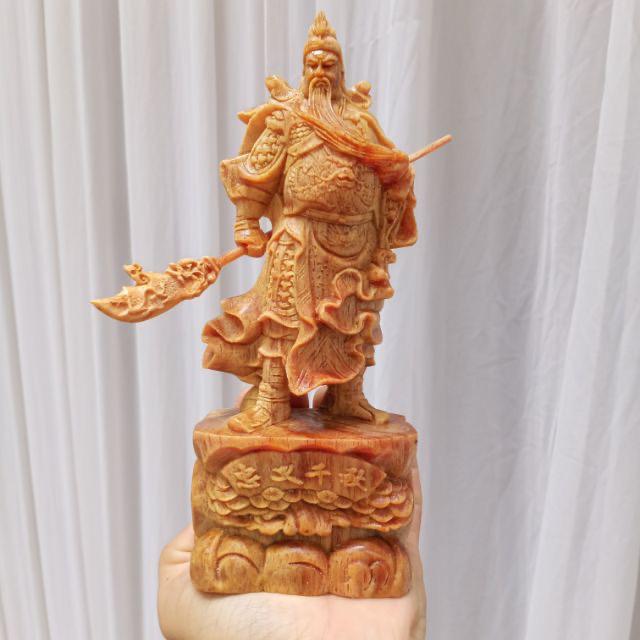 Product Introduction of Tượng quan công gỗ huyết long 4
