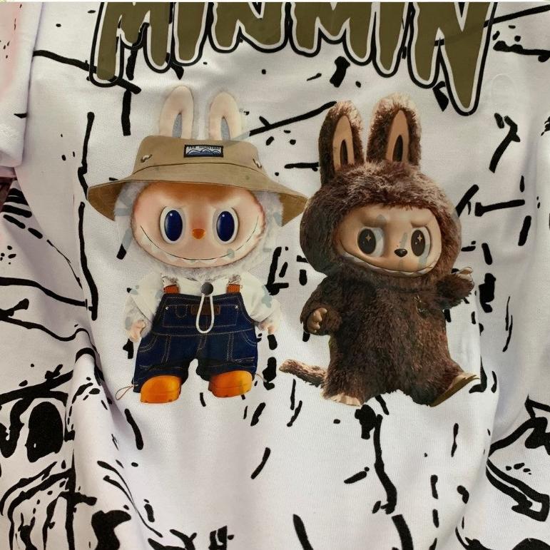 Áo Thun Nữ Cute LABUBU WINHOUSE Hình In Siêu Nét - Áo Thun Phong Cách Unisex 4