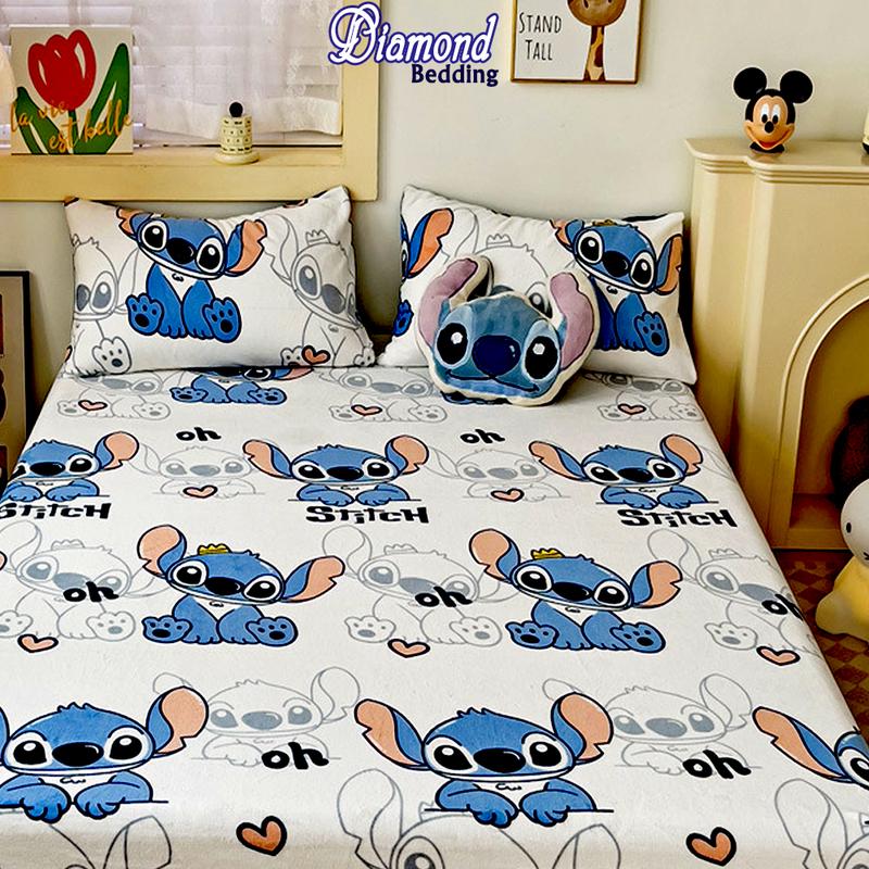 GA GIƯỜNG LẺ thay thế(Không kèm vỏ gối) Cotton Poly 1m2, 1m4, 1m6, 1m8 ,Ga nệm dưới 10cm - diamonbedding