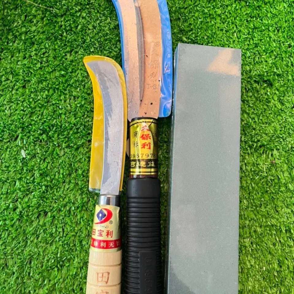 Dụng cụ làm dừa  3 tấc và 2 tấc kèm đá mài