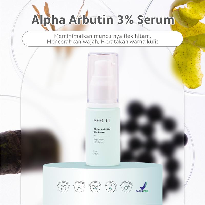SECA DARK SPOT ALPHA ARBUTIN 3% SERUM - Shop | Tokopedia