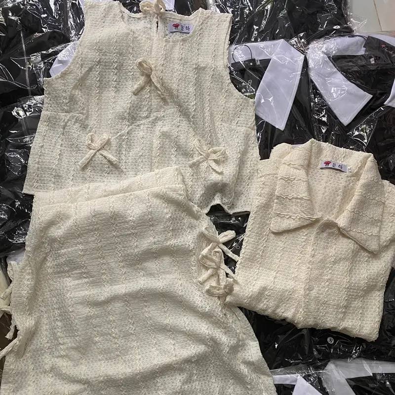 Set đồ đôi 3 món đi biển đi du lịch xinh form maxi dài - YH Couple Shop Nữ cặp 6