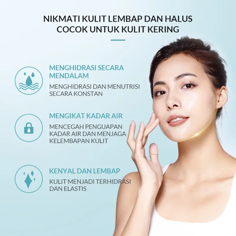 Bioaqua 10X Effect Moisturizing Essence Serum - Perawatan Wajah - Skincare - Face Serum - Menutrisi Kulit - Virgo Shoop 3