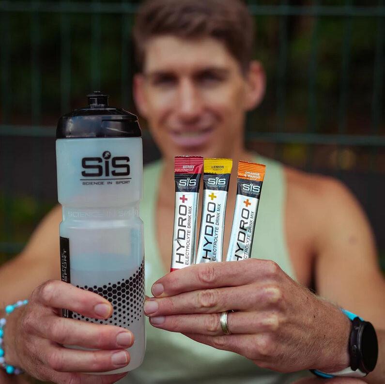 Product Introduction of SiS (Free Bottle) Science In Sport Hydro+ Electrolyte Powder Mix Marathon Reduce Fatigue 40 Sachets, Marathon, Running, Cycling, Fitness, Gym, Hydration, Endurance, Rehydration, Electrolytes, Stamina 9