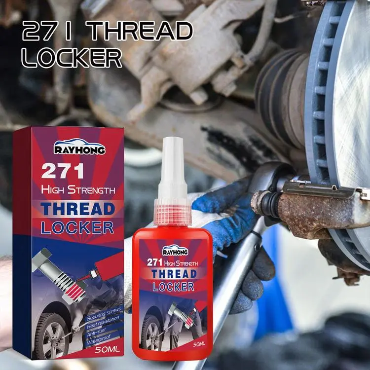 Locktight Thread Locker 50ml 271 Thread Sealer High Temp Threadlocker ...