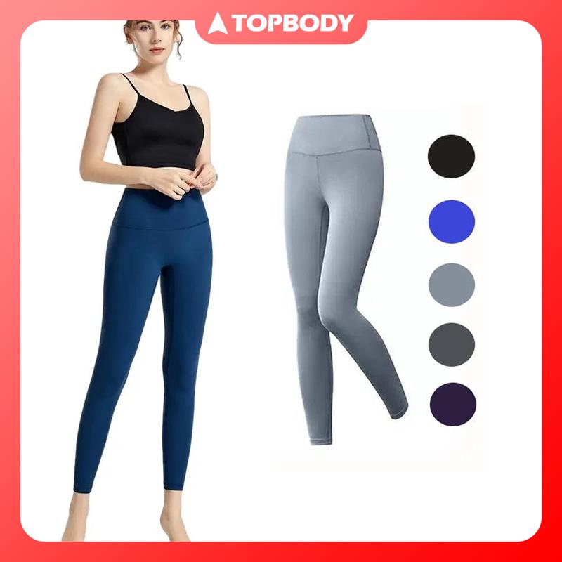 Quần Tập Gym Yoga Cạp Cao Co Giãn Ôm Sát Nâng Mông 4 Mùa Trang Phục Legging QUAYG01