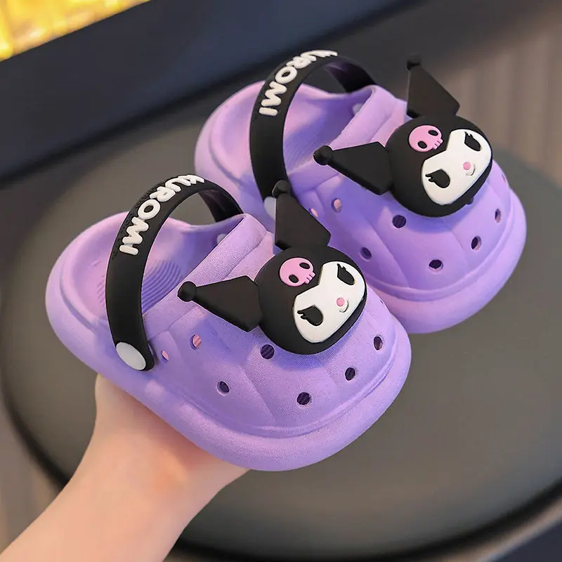 Dép Trẻ Em, Sanrio, Thích Hợp Cho Mùa Hè, Cho Bé Gái Từ 1-3 Tuổi, Chống Trượt, Cho Trẻ Mới Biết Đi Và Em Bé, Thiết Kế Ngầu Guốc Bé Trai Nhỏ