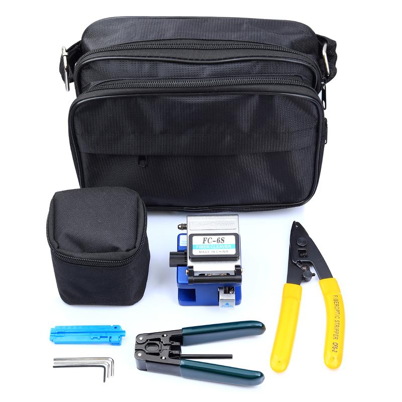 【Ready Stock】 Optical Fiber Cold Splicing Tool for Fusion Termination Optical Power Meter Clea 0