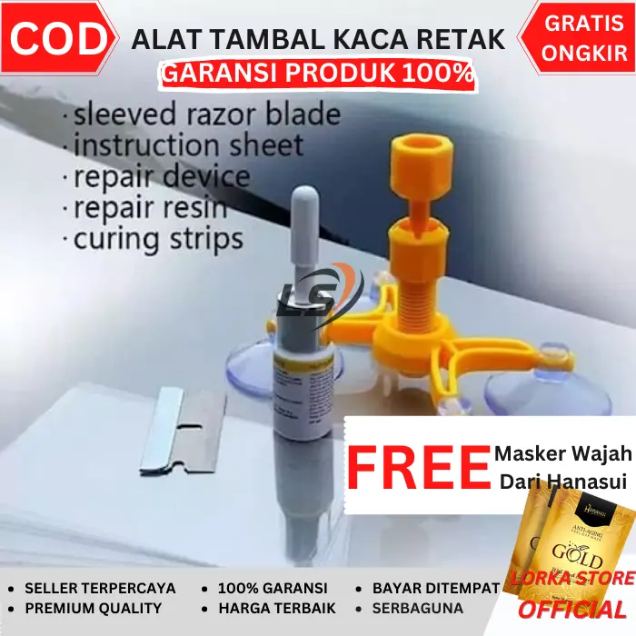 Alat Reparasi Kaca Mobil Retak Lem Kaca Retak Ajaib Tanpa Bekas Penambal Kaca Perbaikan Penghilang Goresan Kaca Mobil Lecet Car Repair Cairan Obat Perekat Penyambung Penyatu Tambal Kaca Depan Mobil Retak Tergores Super Kuat Kembali Mulus Paling Ampuh 0