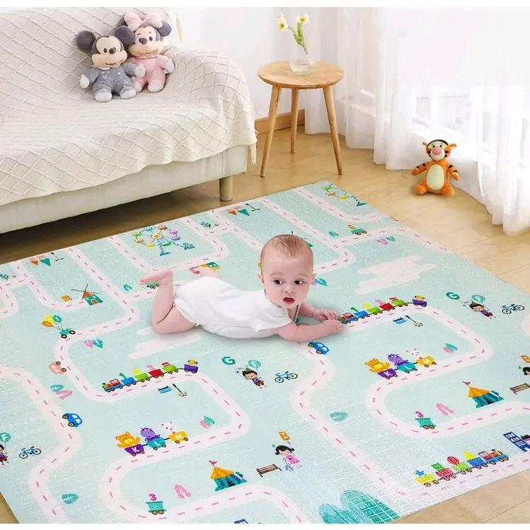 matras lipat anak yakimura Balita Playmat Bayi Karpet Speeds Tikar Alas