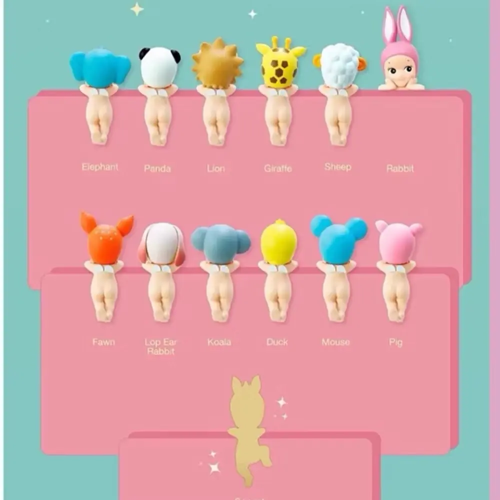 1 Chiếc Hộp Mù Ngẫu Nhiên Sonny Angel Hippers Series Điện Thoại Dễ Thương Trang Trí Máy Tính Hình Động Vật Hoạt Hình  Ngẫu Nhiên