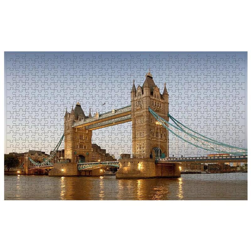 Product Introduction of Puzzles 500 Piece Large Puzzle Game Architecture Tourist Attraction Interesting Toys Adults and Kid Toy Children Gift 27