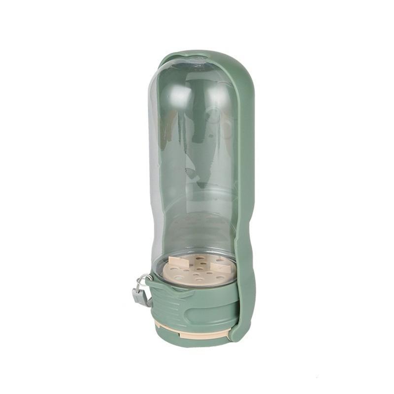Practical Pet Outdoor Water & Feeding Container Dog Leakprevent Drink Bottle Water Dispenser for Camping Walking 0