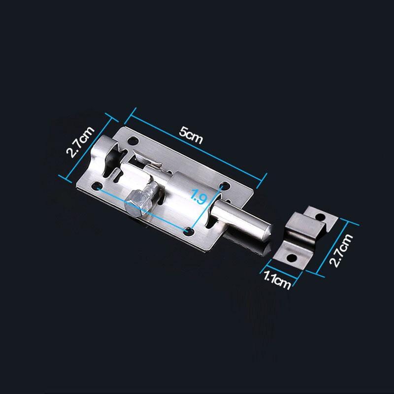 Product Introduction of 2/3/4 "นิ้วประตูกลอนสลักประตูสแตนเลสสลักน็อตถังอุปกรณ์ล็อคป้องกันรักษาความปลอดภัย 6