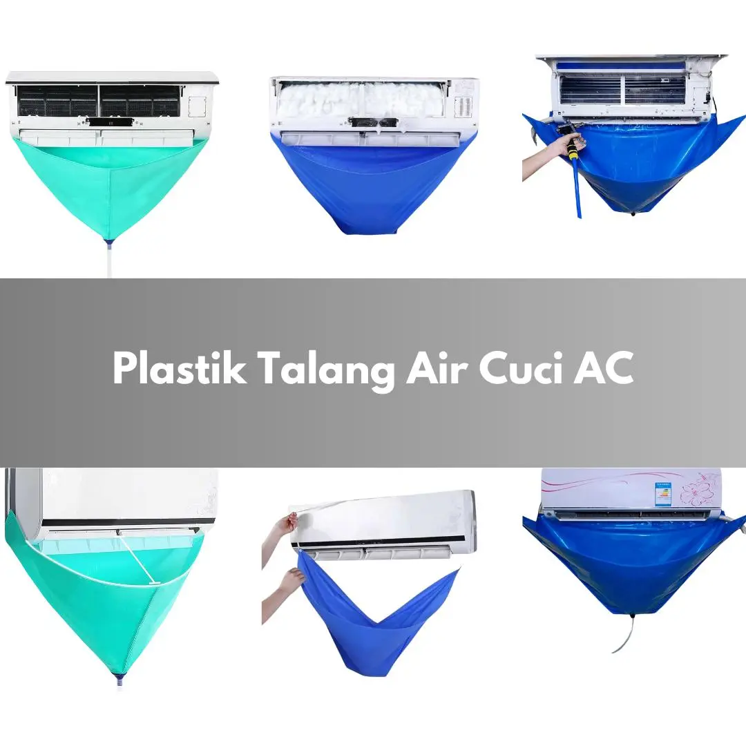 SPCR Plastik Cuci AC Terpal Cover Talang Air Bahan PVC Polyamide Anti Bocor Ukuran 1/2 1 2 PK P8CAD7